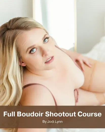 A cover image of Full Boudoir Shootout Course By Jodi Lynn, Full Boudoir Shootout Course