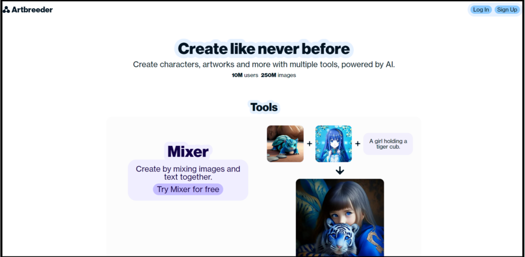 Artbreeder ai tool