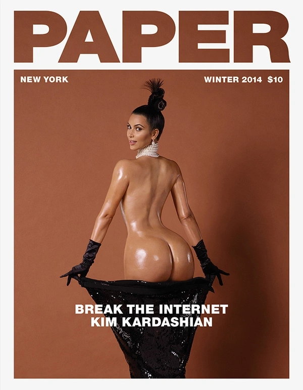 Kim Kardashian's "Break the Internet" Photoshoot, Kim Kardashian nude photoshoot