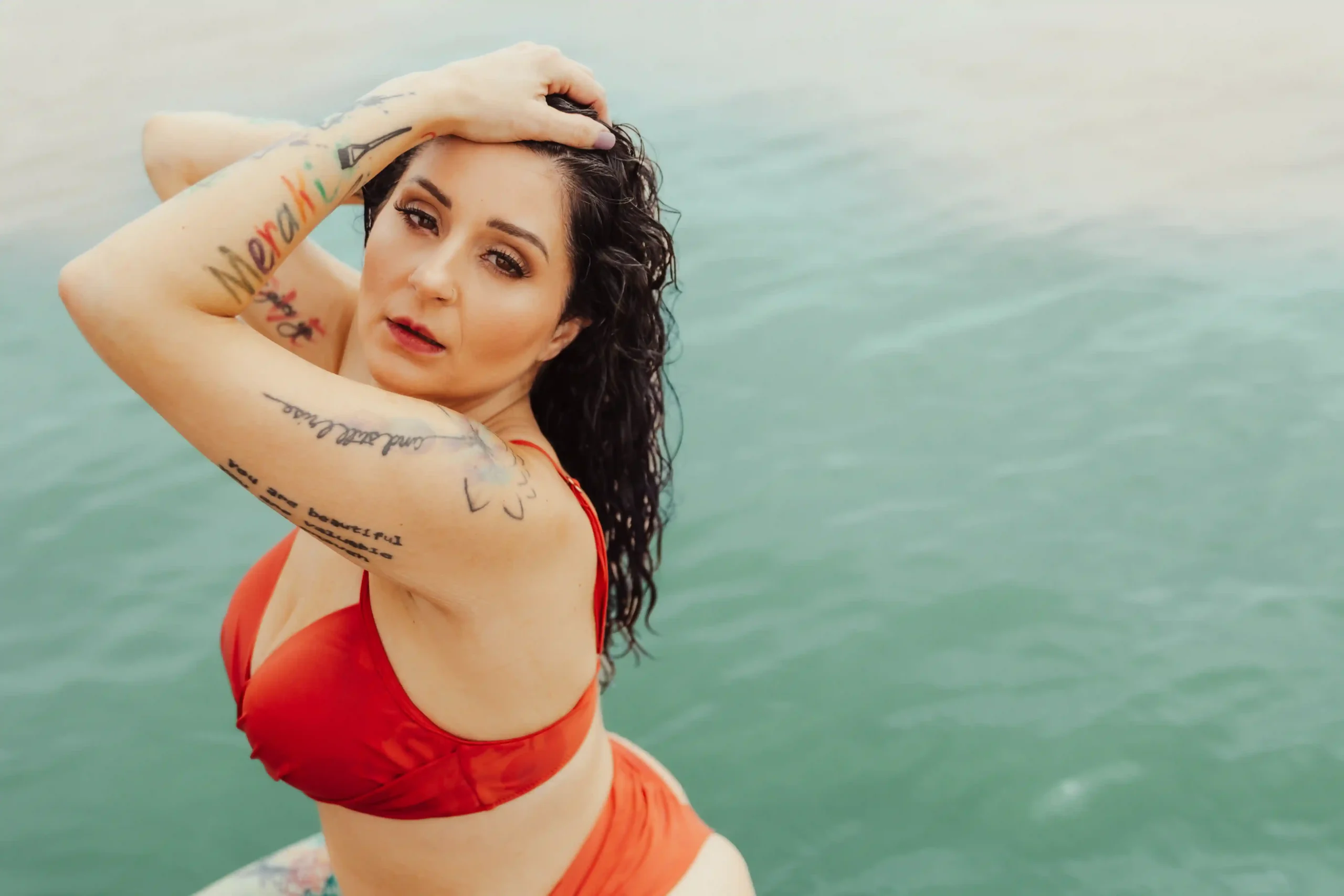 female boudoir photoshoot, boudoir photography, April Courville photography