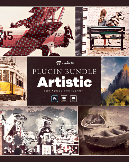 best digital photo editor, artistic photoshop plugin bundle banner image, best photography deals, best photography plugins bundle