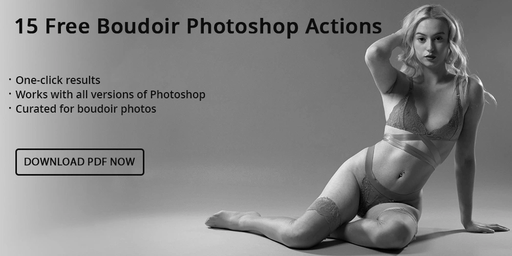boudoir actions freebie banner