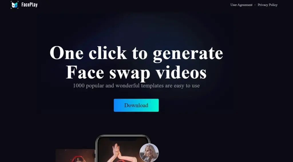 Face play AI photo editing app