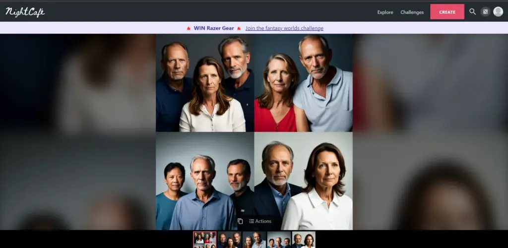 ai family portrait generator