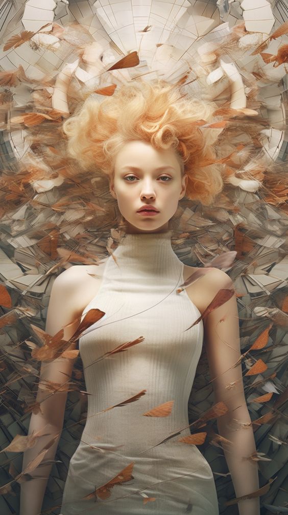 orange and beige themed