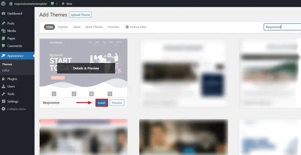 make your own photography website