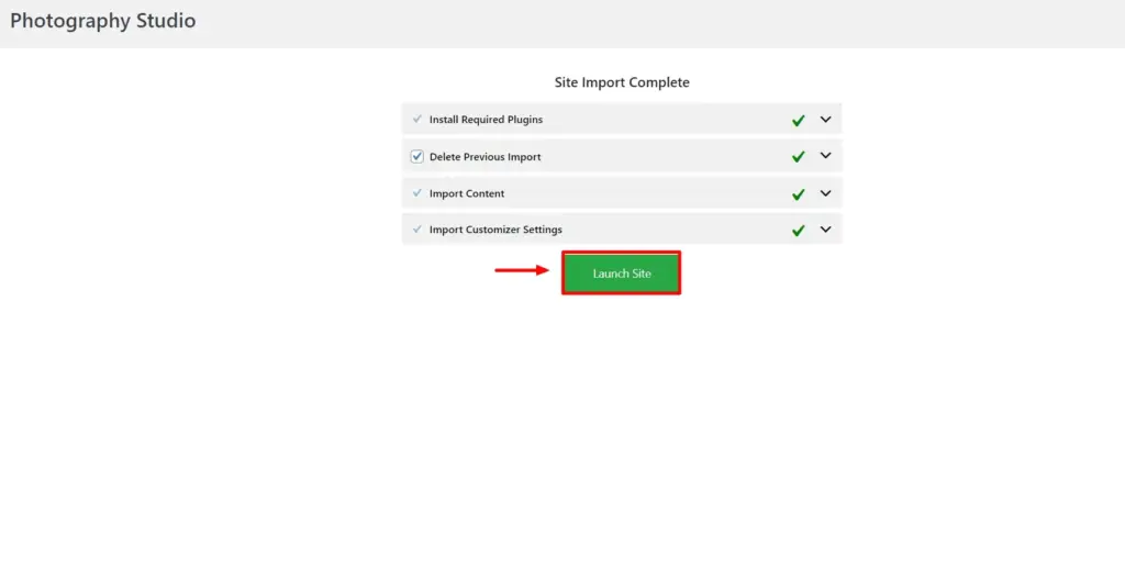 using photography website templates on WordPress
