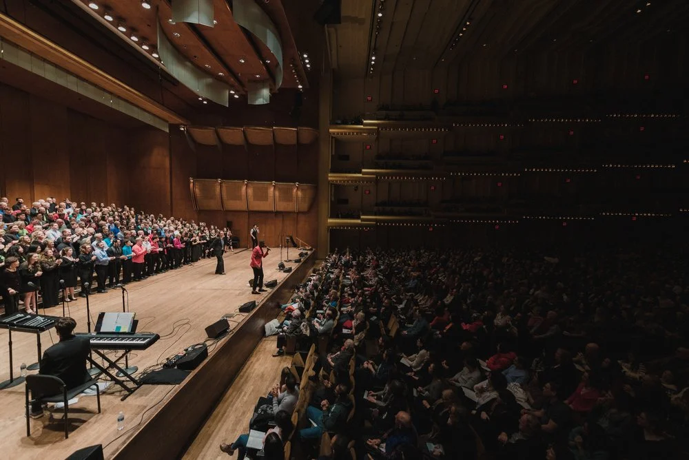 Side image of a hall