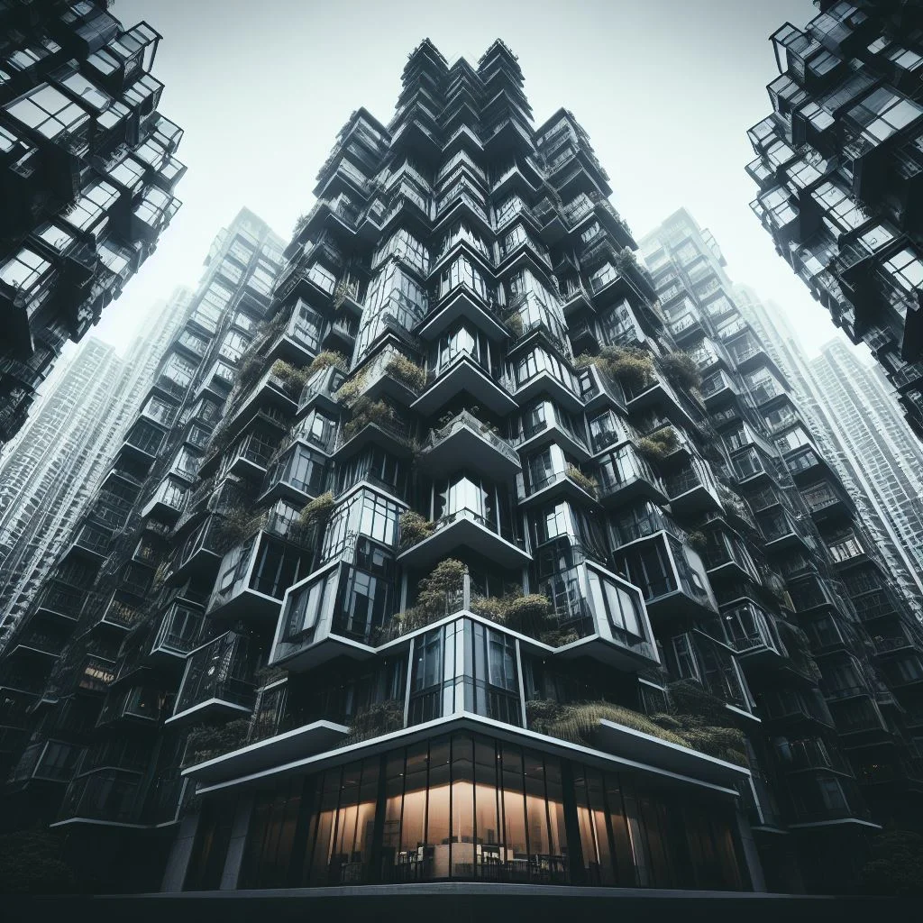 Creative photo idea by pointing the camera lens upwards