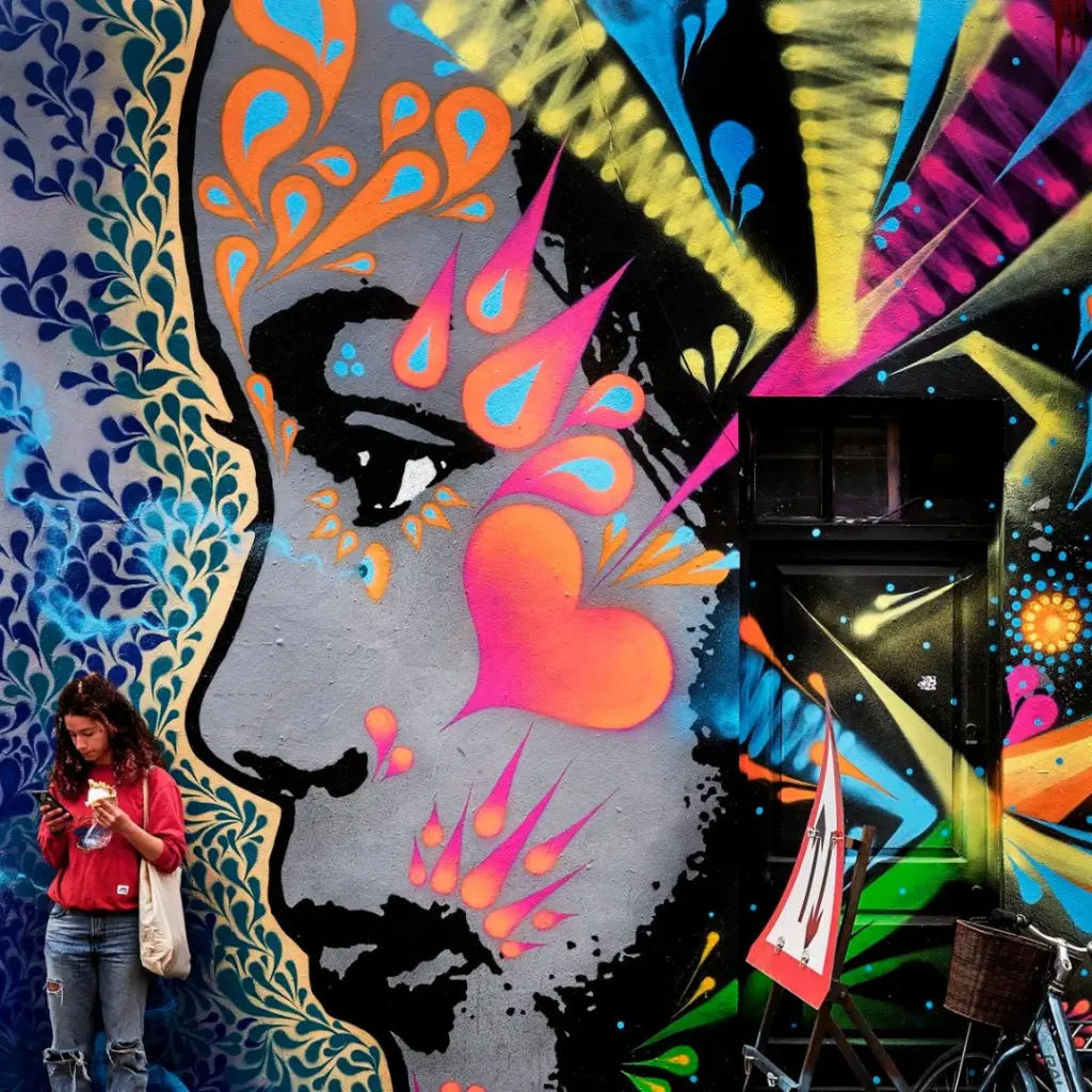 photo shoot on the street