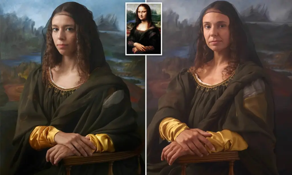 Mona Lisa famous Portrait painting