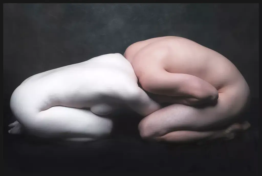 symbiosis work of nude art
