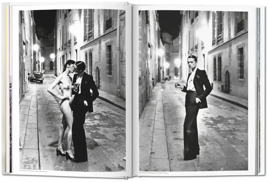 nude fashion photography by helmut newton