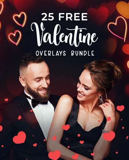 Valentine Overlays Banner