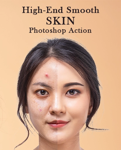 photo retouching, smooth skin photoshop action, photo retouching