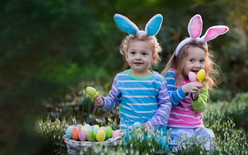 easter overlay pack - before, Easter typography PNG, cute bunny text overlays