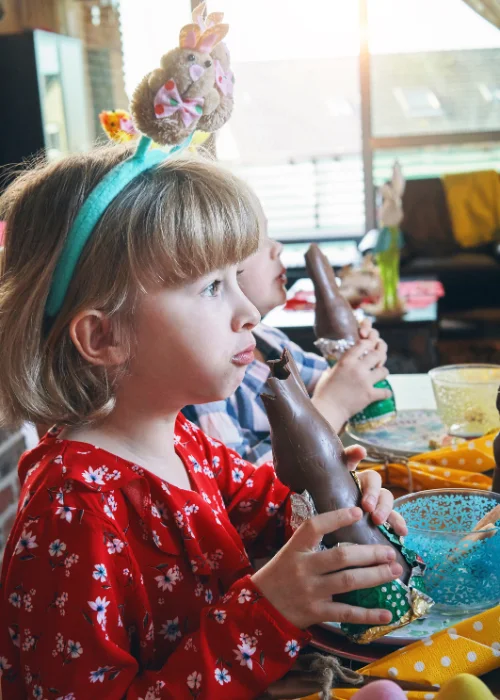 chocolate bunny photo