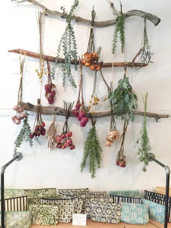 Dried Flower Backdrop