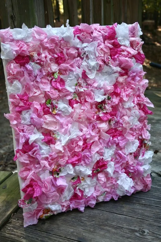 Ombre Tissue Paper Backdrop