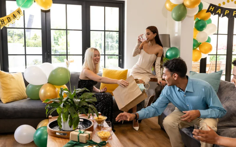 rainbow backdrop for St Patricks day photoshoot