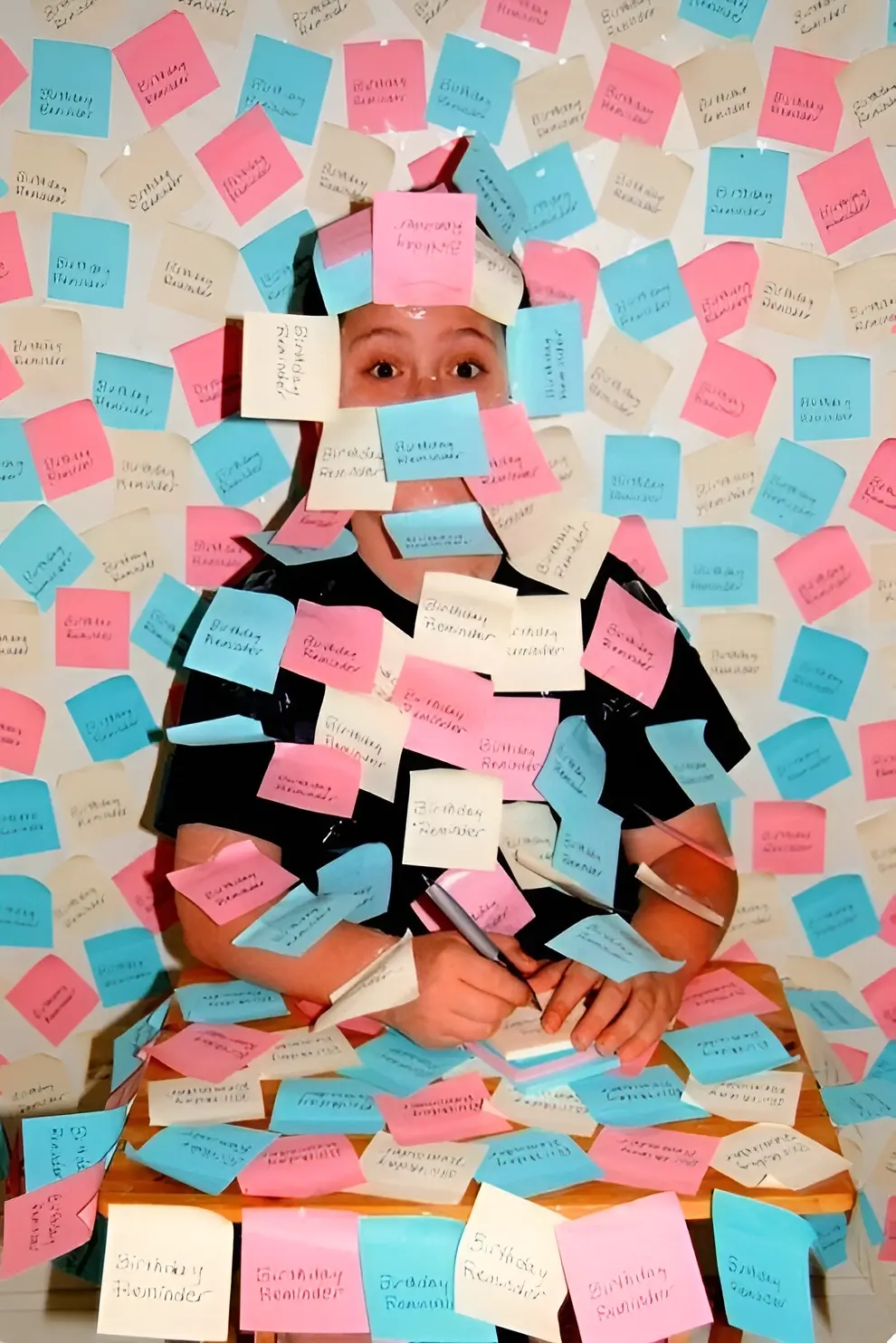 Sticky Notes Backdrop