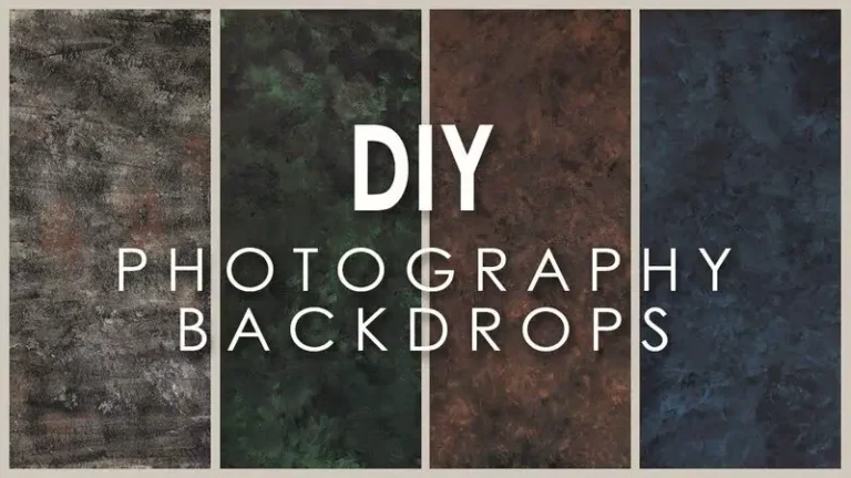 DIY photography backdrop banner