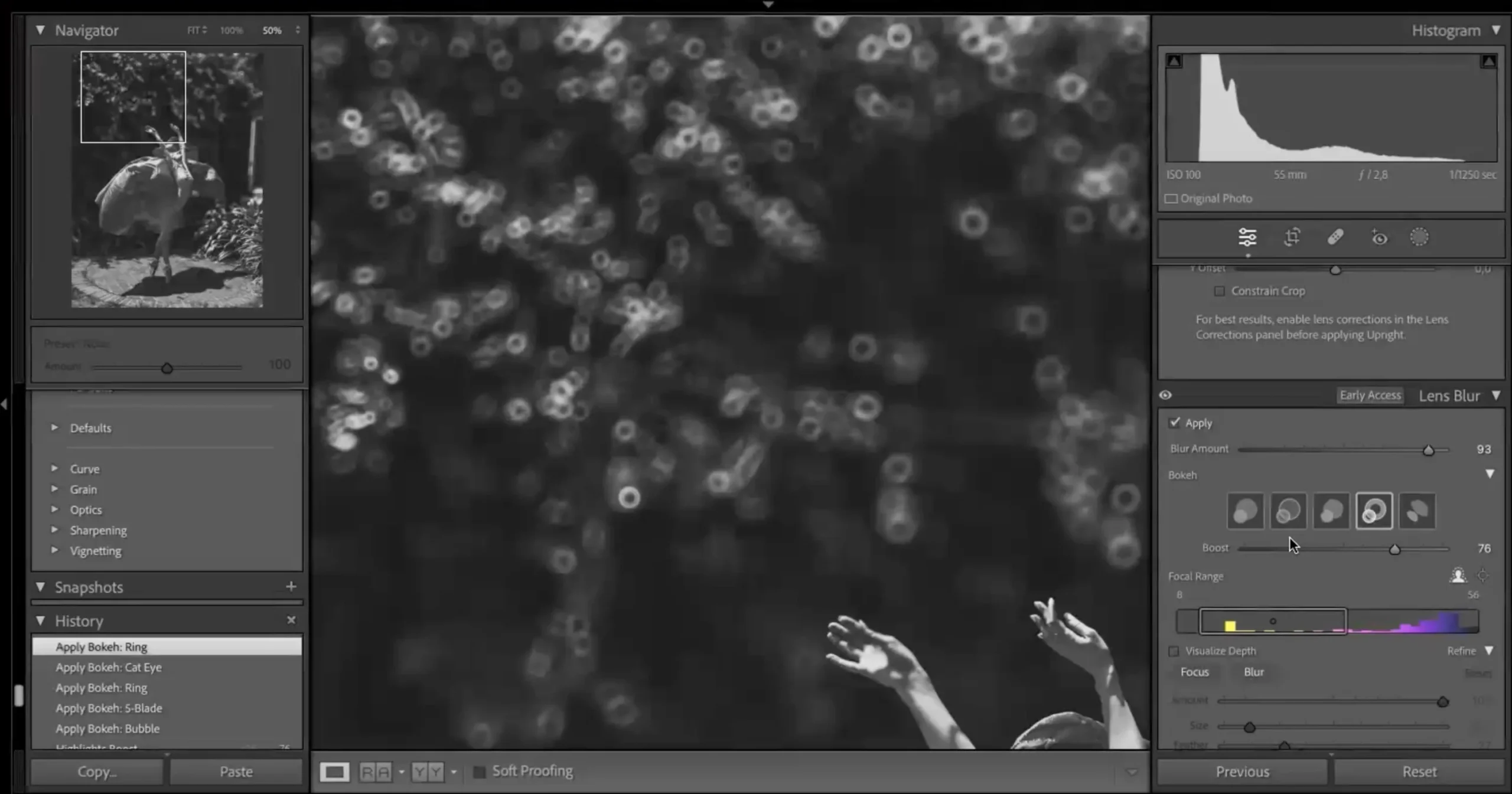 before and after Lightroom photo editing transformation