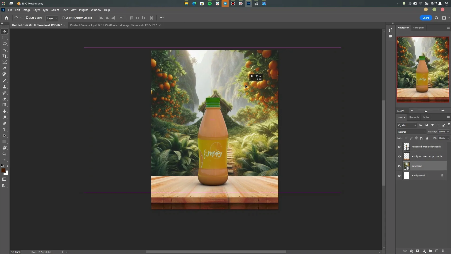 product manipulation photoshop
