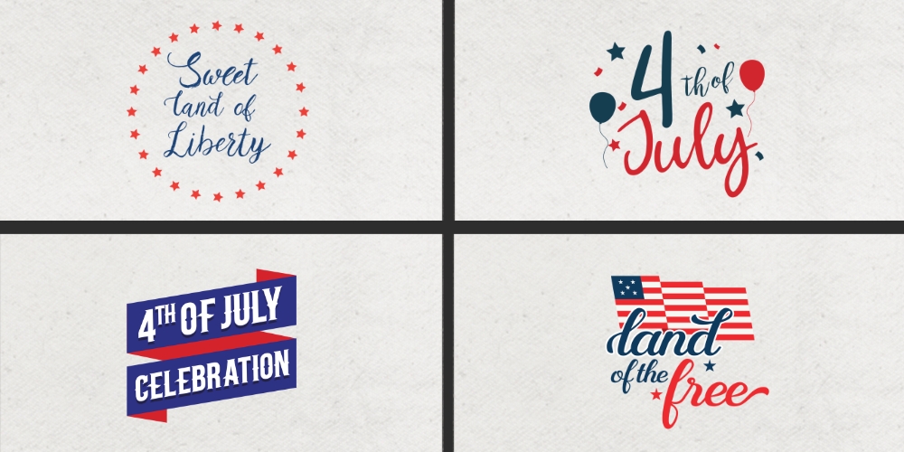 fourth of july overlay