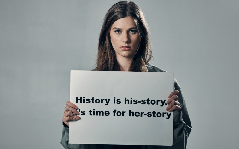 woman celebrating after a divorce with a quote