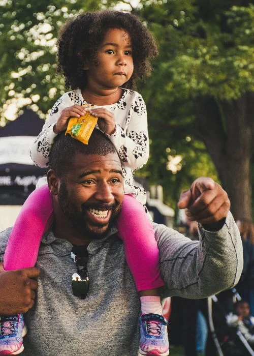 candid shots- fathers day photo shoot