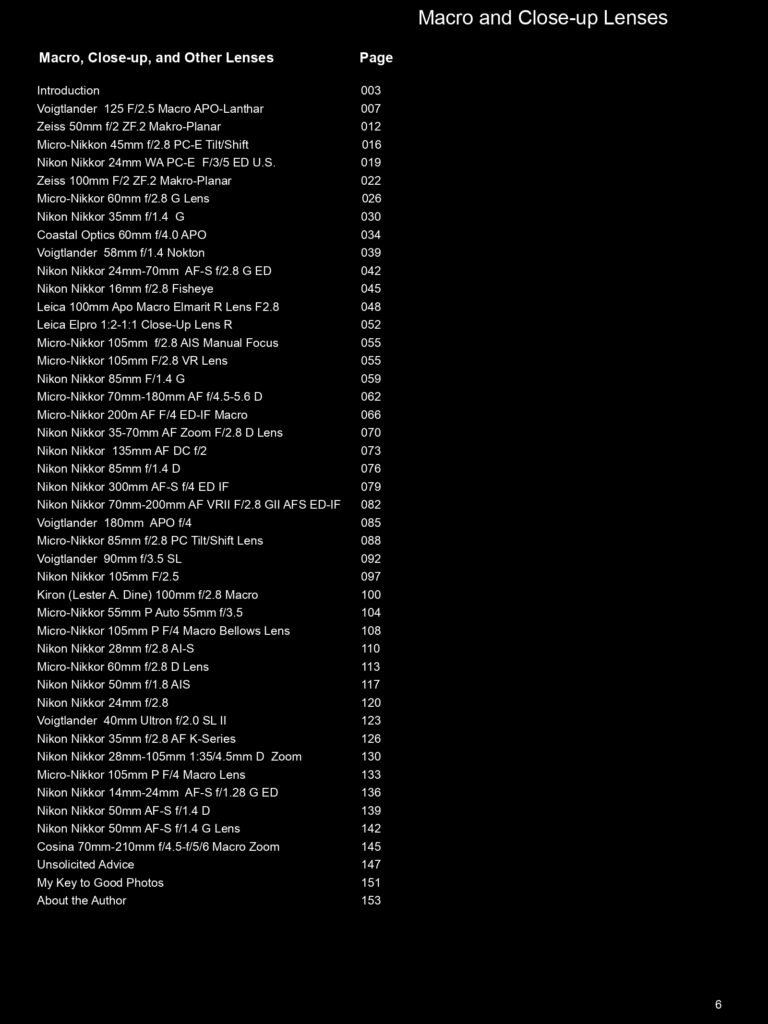 macro photography books