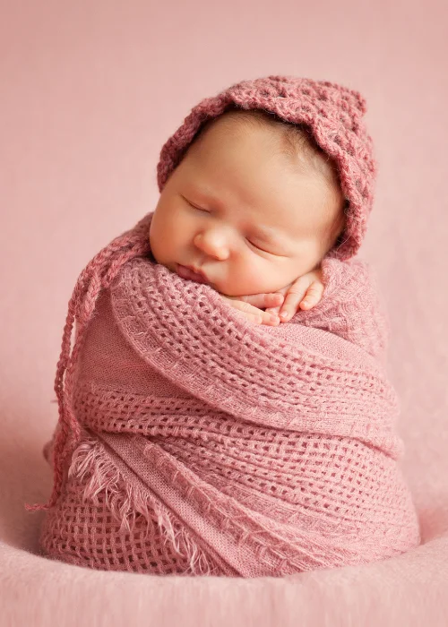 a newborn photoshoot