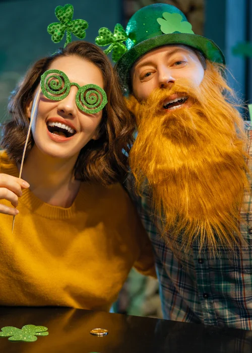 saint patrick's day photo poses
