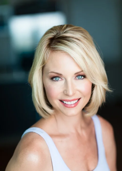 a headshot of a woman