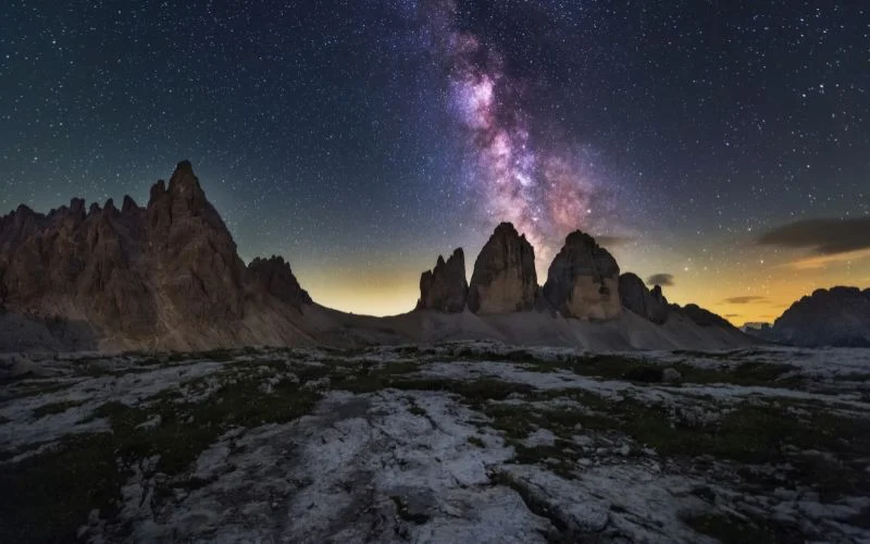 beautiful snapshot of the night sky