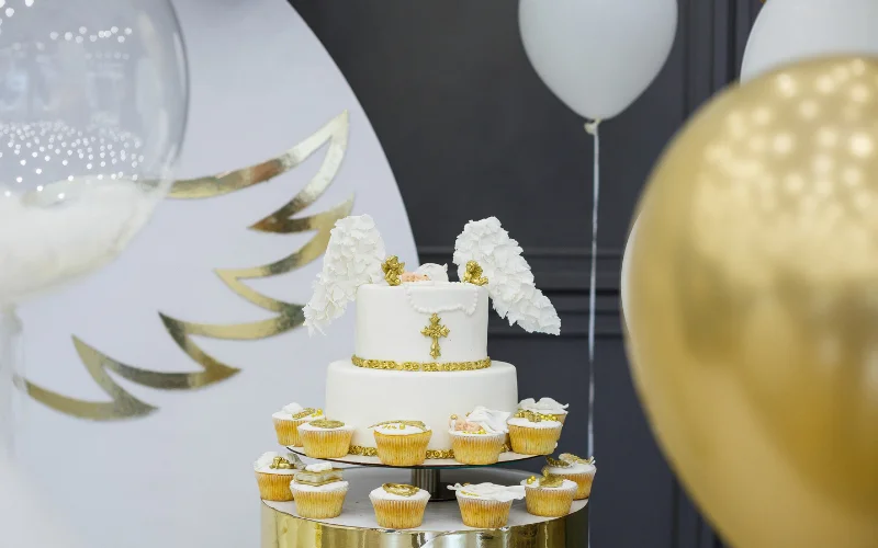 baptism ceremony decor photo