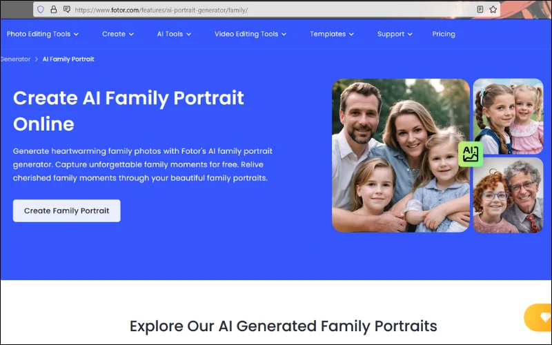 create ai family portrait