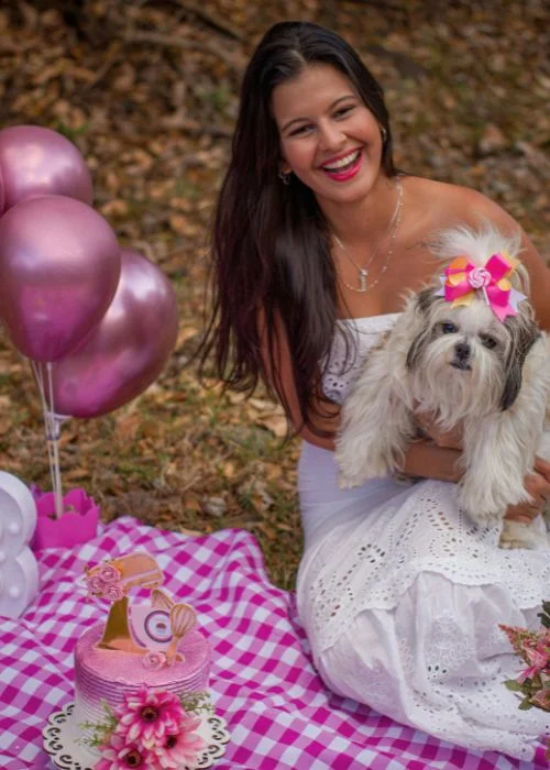 birthday picnic photoshoot