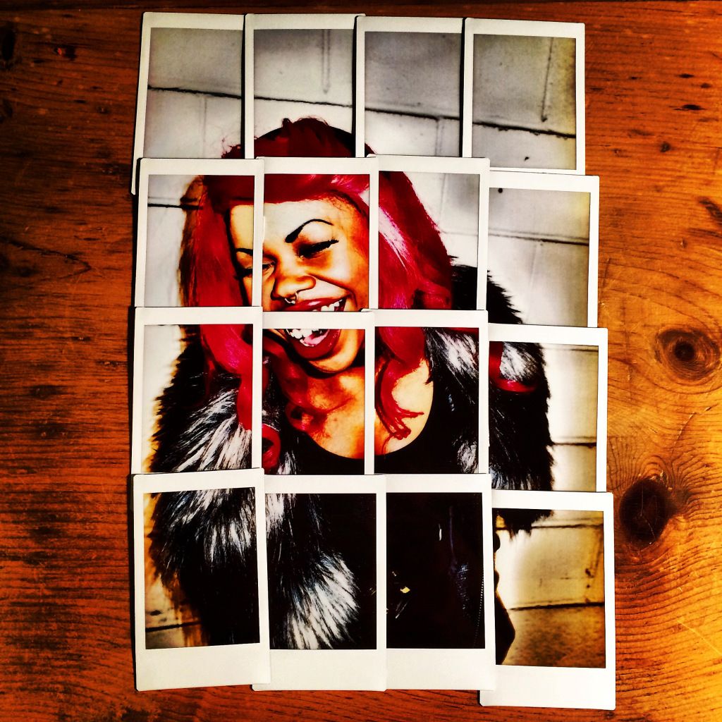 collage instant photograph