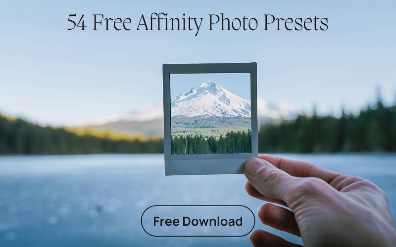 Free Affinity Photo Presets