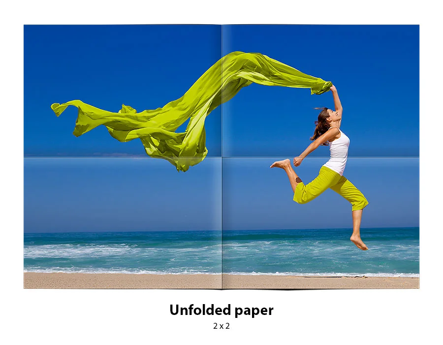 folded paper effect photoshop