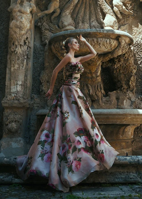 high-end beauty retouching example from a photo retouching course