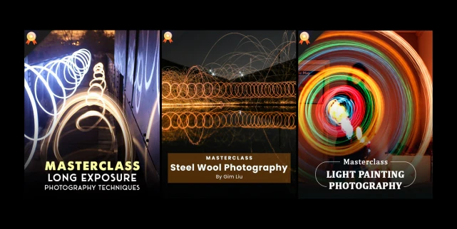 Three comprehensive long exposure masterclasses