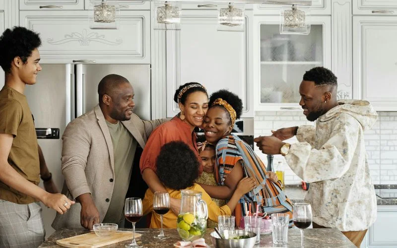 snap pictures of guest interactions