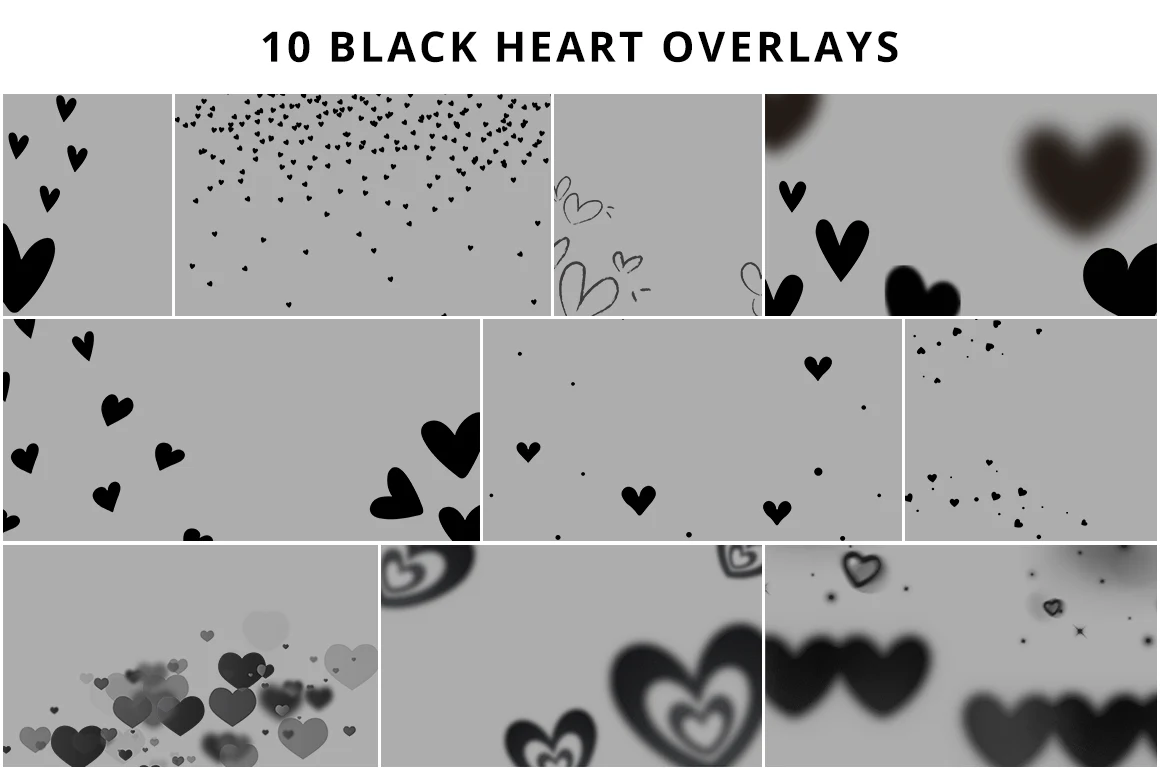 black hearts