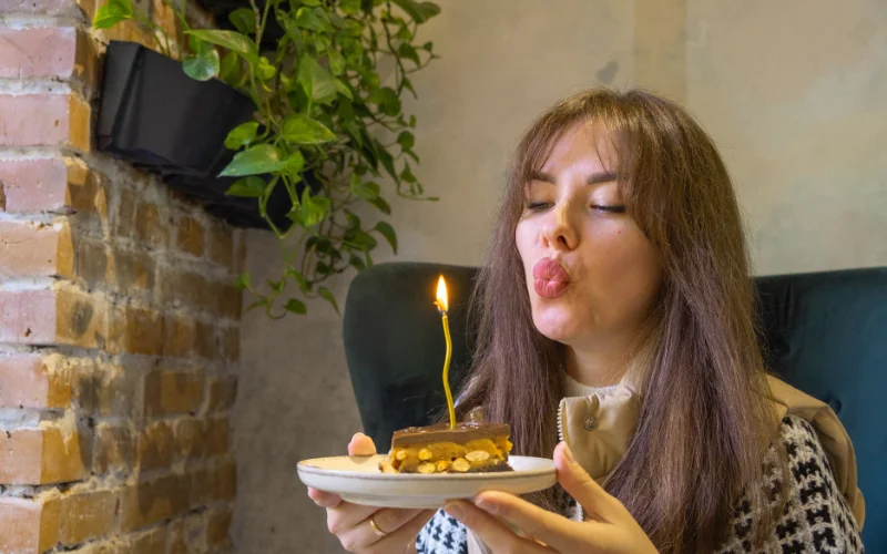 40th birthday photoshoot ideas with candles