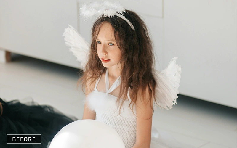 before edits with tutorial