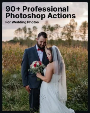 wedding pro photoshop actions - featured image