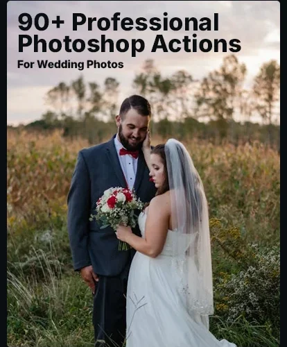 wedding pro photoshop actions - featured image